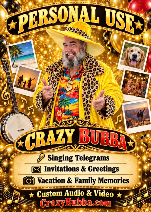Crazy Bubba Personal